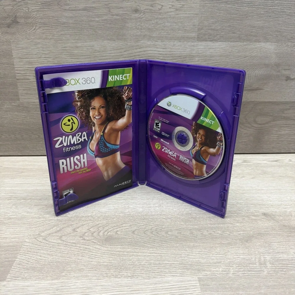 Lot Of 6 Xbox 360 Kinect Games: Defiance, Game Party, The Biggest Loser, Wipeout